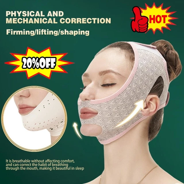 Máscara para dormir de escultura facial de belleza Máscara de elevación V-Line Máscara de elevación Correa facial delgada NUEVA LO ÚLTIMO