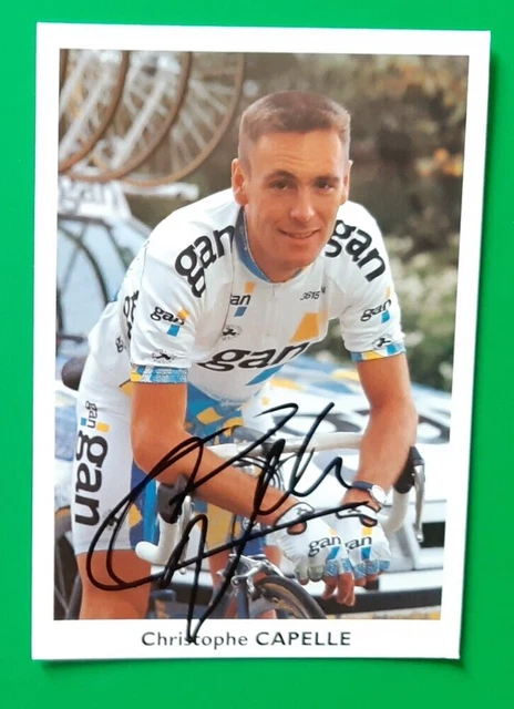 Carte Postale Chris Boardman – Équipe GAN, Cyclisme, Année 1995