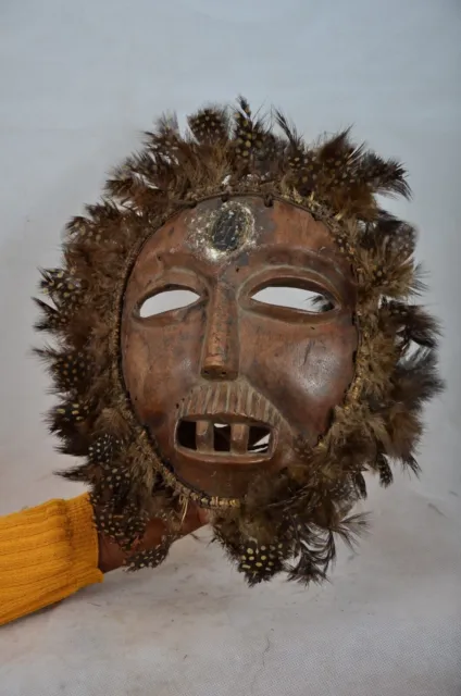 Azande Zande mask Yanda Congo African Art