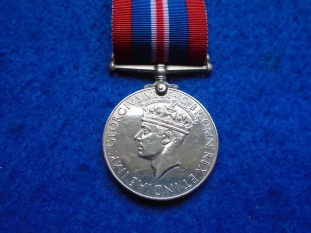 Original Wwii 1939-45 War Medal With Ribbon, Full Size