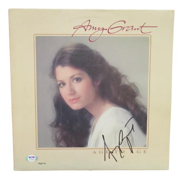 Amy Grant Signed Autographed Album Age to Age PSA/DNA AJ55849