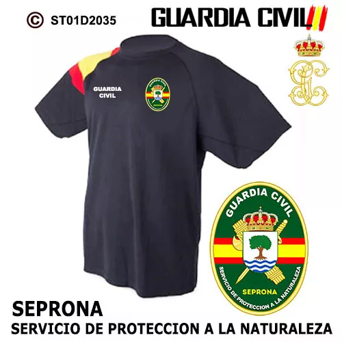 Camisetas Tecnicas: Guardia Civil - Seprona Servicio Proteccion Naturaleza M2