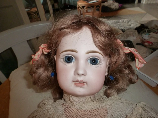 Poupée jumeau bouche fermée vendue #brocante