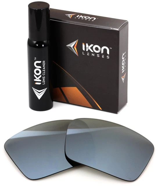 Polarized IKON Replacement Lenses For Dragon The Jam Sunglasses Silver Mirror