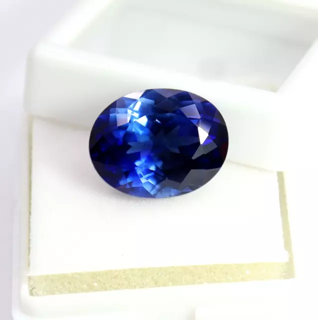 22.05 Ct Natural Blue Sapphire Oval Cut Certified AAA+ UNHEATED RARE Gemstone