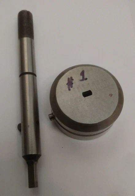.233 X .130 Double D Strippit 1-1/4 " STATION, 1/2" Body