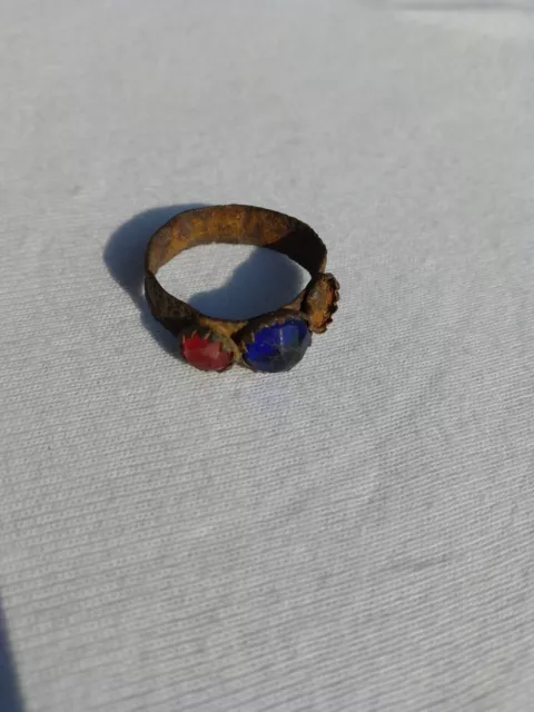 Antique rare ring with stones from the Ottoman Empire