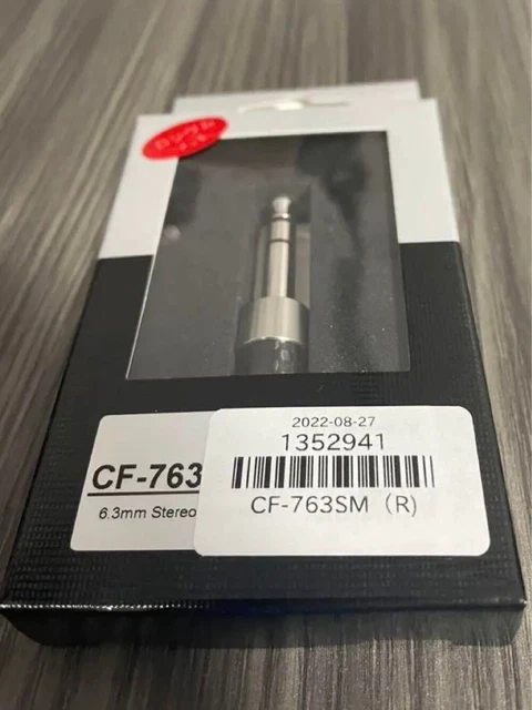Unused FURUTECH CF-763SM(R) High End 6.3mm Stereo Plug from Japan