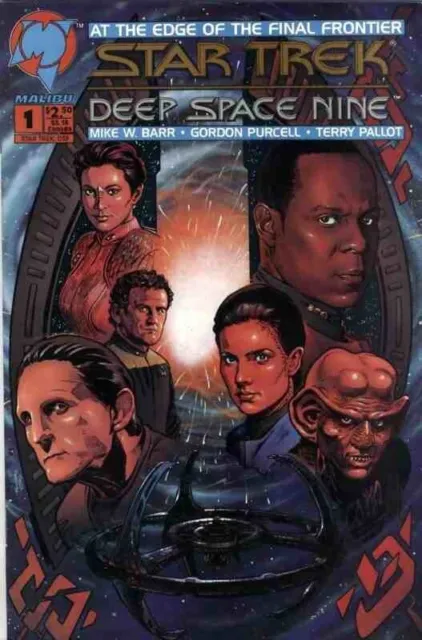 Star Trek Deep Space Nine #1 DS9 Malibu (1993) BAGGED&BOARDED!!