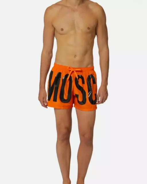 Costume Moschino Uomo - Tg.M - Arancione/Nero