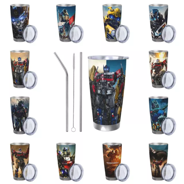 Transformer 20oz Insulated Tumbler Stainless Steel Vacuum Coffee Ice Tumbler Cup