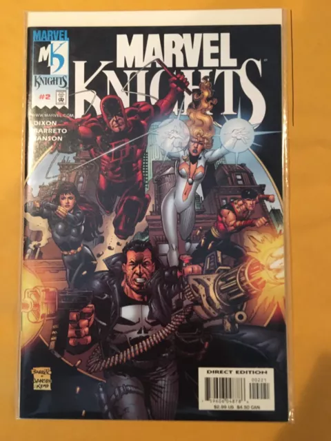 Marvel Knights # 2 * Variant * Black Widow * Daredevil * Punisher * Shang-Chi