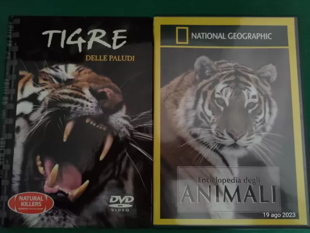 NATIONAL GEOGRAPHIC ENCICLOPEDIA DEGLI ANIMALI Storie Di Cuccioli + Tigre