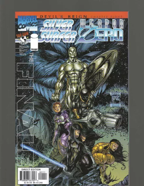 Silver Surfer/Weapon Zero #1 [Marvel & Top Cow,1997] Mint 9.6/9.8, Finale