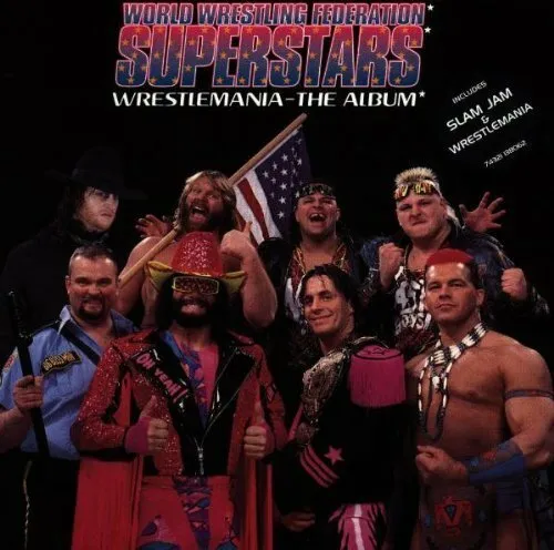 WWF Superstars Wrestlemania-The album (1992/93)  [CD]