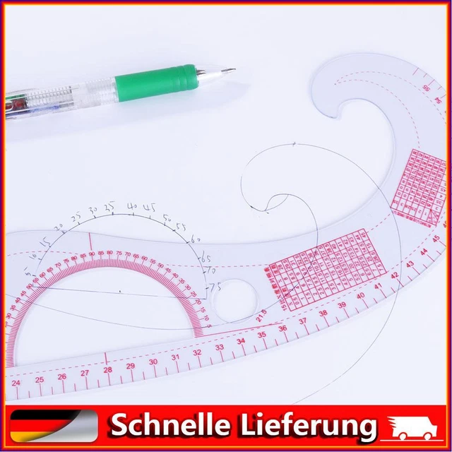 6pcs/Set DIY Multifunktions Quilting Naht nähen Patchwork Zeichnung Herrscher