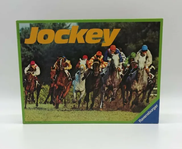 Jockey / Ravensburger / Pferderennbahn-Spiel / 1977 / Gesellschaftsspiel / #2