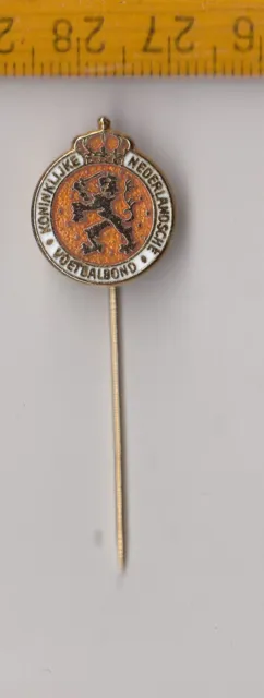 KNVB Netherlands enamel Football Federation Association pin badge logo