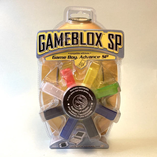 NEW 2005 Mad Catz Gameblox SP 8 Colored Gameboy Advance Game Cases / Protectors NEW 2005 Mad Catz Gameblox SP 8 Colored Gameboy Advance Game Cases / Protectors