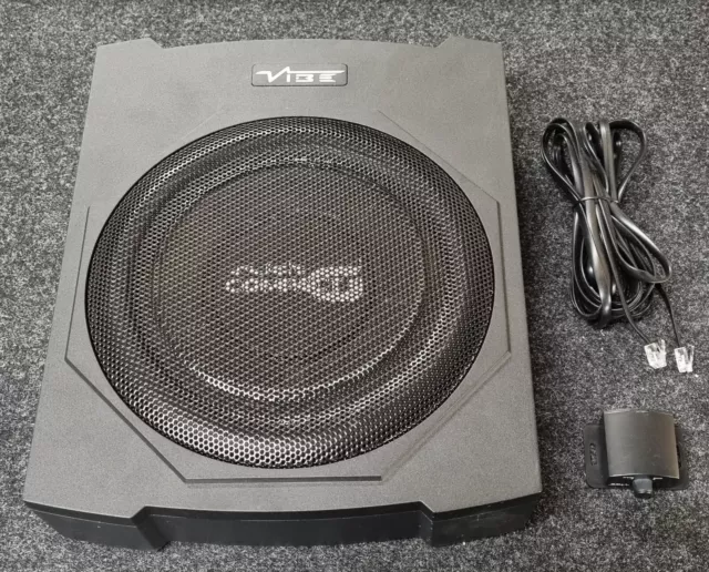 VIBE Slick 10" Active Underseat/compact Subwoofer, 540 Watts MAX