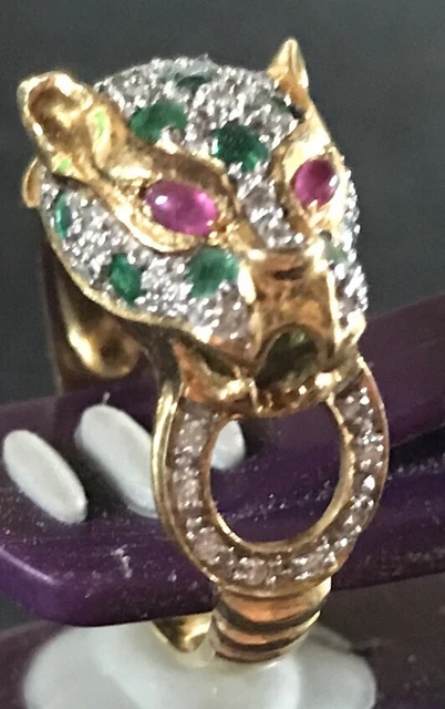 Bague panthère or online