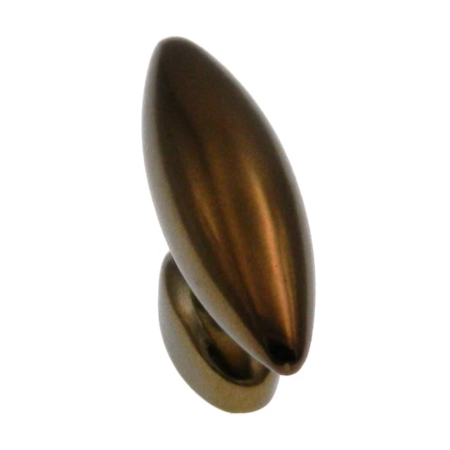 PA0211-VBZ Venetian Bronze 1 1/2" Oval Cabinet Knob Pull Hickory Metropolis