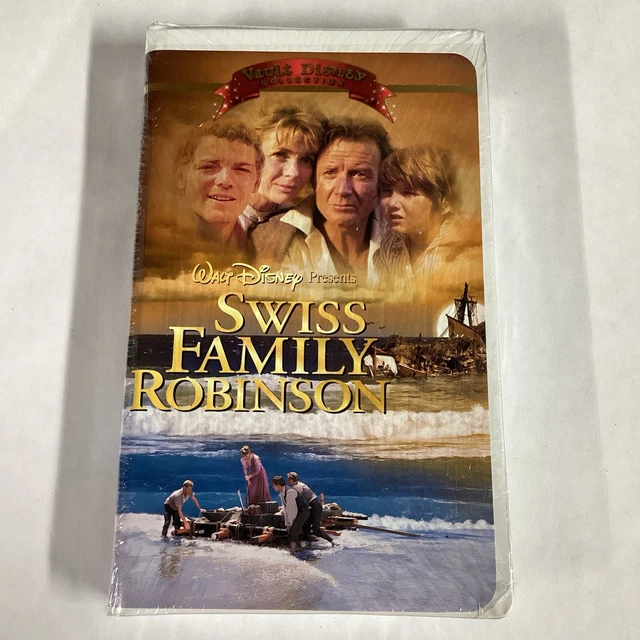 SWISS FAMILY ROBINSON VHS Walt Disney Movie New Sealed £5.74 - PicClick UK