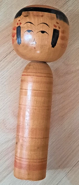 Poupée Japonaise Kokeshi Naruko Artisanale - Bois Signé - Années 1960