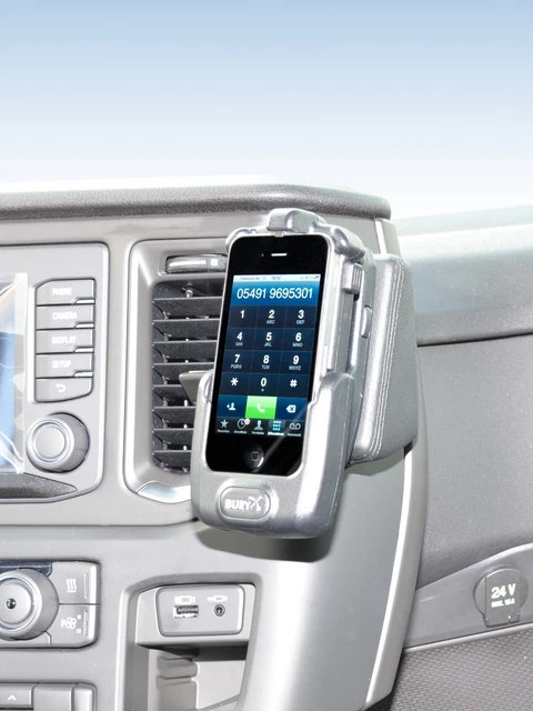KUDA Leather Phone Mount Console – Fits Mercedes-Benz Smart Roadster 04/03 – 091565
