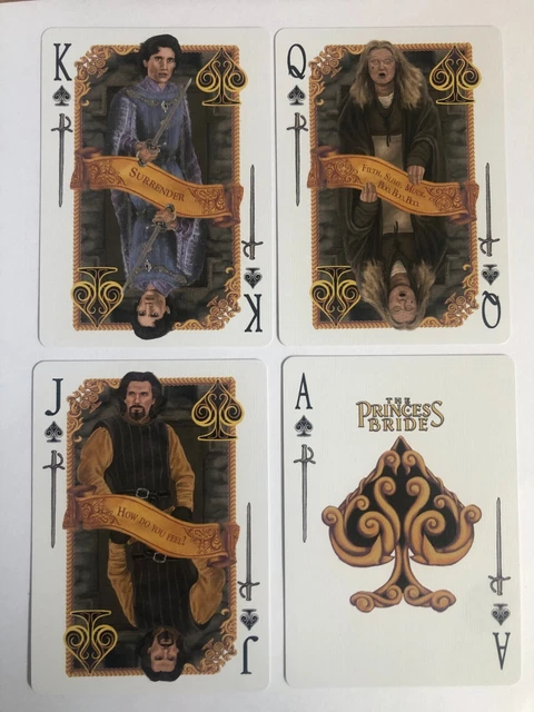 Princess bride playing cards best sale