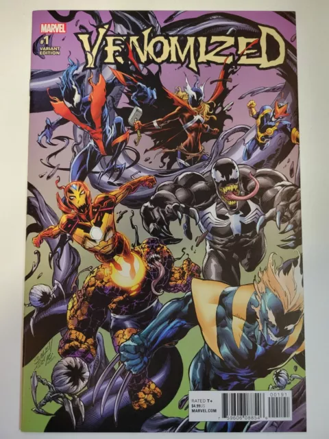 Venomized #1 Marvel 2018 Series Venom Bagley Connecting Variant 9.4 Near Mint