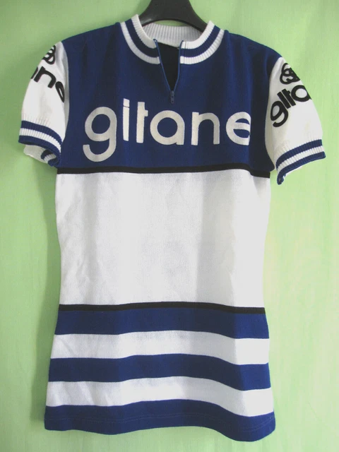 Maillot Cycliste Vintage Peugeot Esso Michelin - Crylor Taille S - Années 70