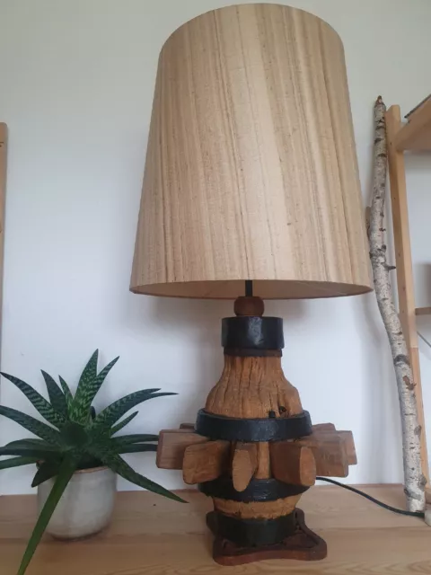 Lampe Radnabe Wagenrad Holz Klassisch Landhausstil Stehlampe Tischlampe groß