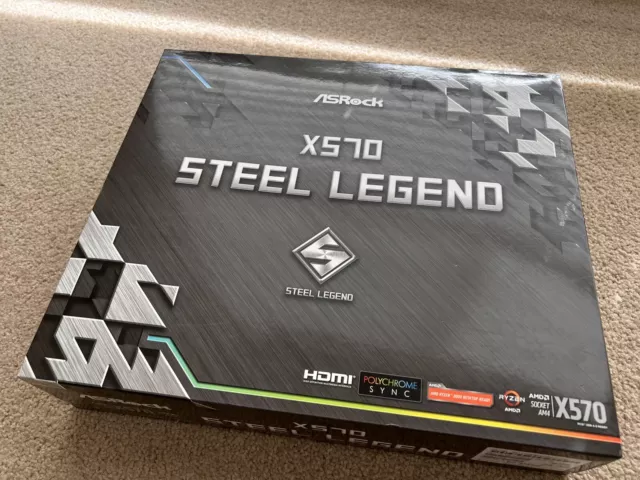 Asrock x570 deals steel legend am4