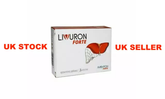 Livuron Forte/ Hepa-Natural Support For The Overall Health Of The Liver-24 Caps