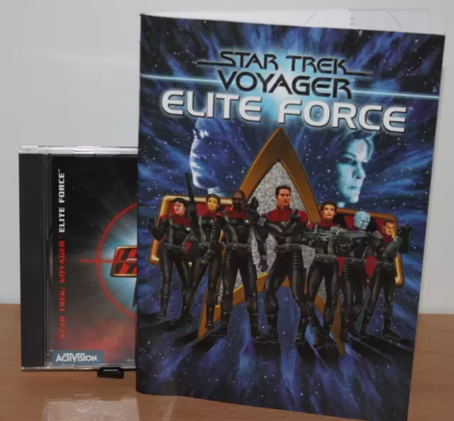 Star Trek: Voyager - Elite Force - Retro PC Spiel mit Anleitung / 2000 ✅