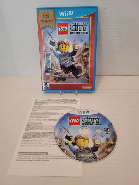 LEGO City Undercover Nintendo Selects Nintendo Wii U - 2016 - w/Insert