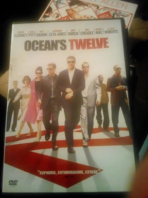 DVD OCEAN TWELVE (George Clooney Brad Pitt Matt Damon Andy Garcia Julia Roberts)