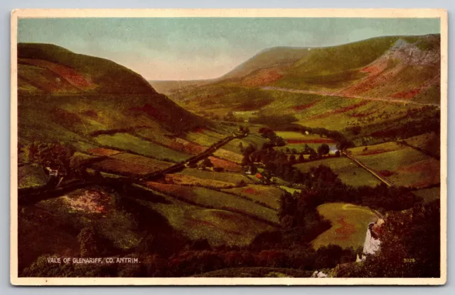 s21321 Vale of Glenariff Co Antrim Northern Ireland Valentine postcard