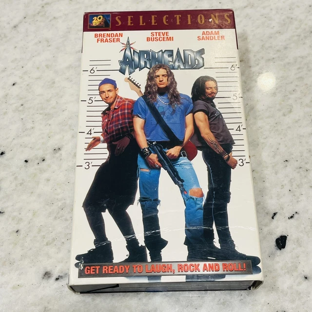 AIRHEADS (VHS, 1994) Brendan Fraser, Adam Sandler, Steve Buscemi EUR 22 ...
