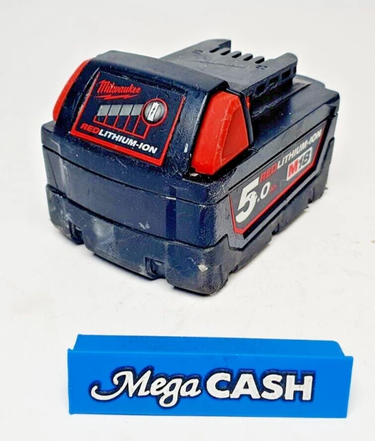 MILWAUKEE M18 5.0AH 18V Battery - M18B5 $59.00 - PicClick AU