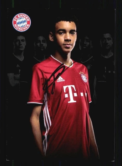 Carte Autographe Originale Tanguy Nianzou, Bayern Munich, Saison 2020-21, Signée