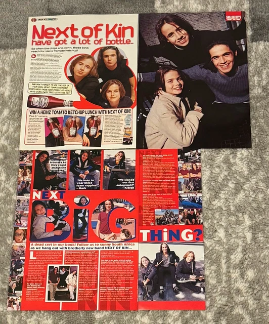 NEXT OF KIN Magazine Cuttings (Nathan Bass Mark Bass Kieran Bass) £6.99 ...