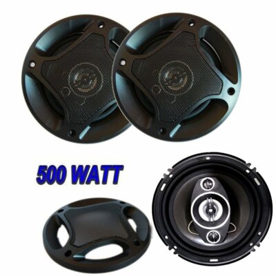 Auna TOP PAIRE DE HAUT PARLEURS VOITURE AUNA 2 ENCEINTES TUNING CAR HIFI 13CM 5" 500W 