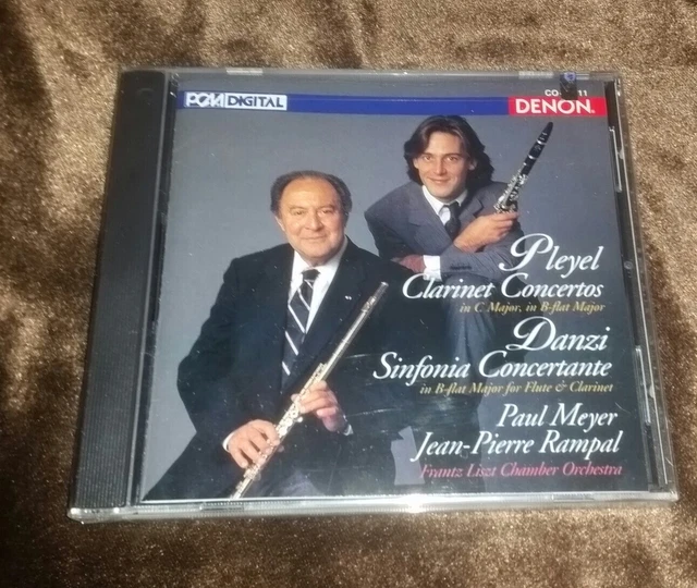 RARE NEW CLASSICAL Cd Pleyel Concertos Danzi Rampal Flute P