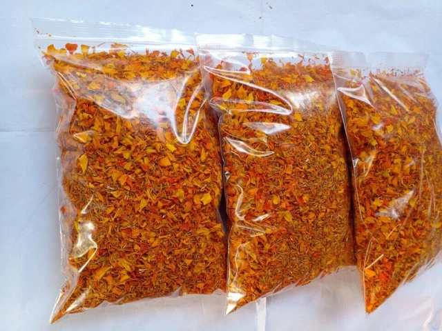 Organic Natural Calendula Marigold Dried Flower 500g+20g Free Pure Healthy Tea