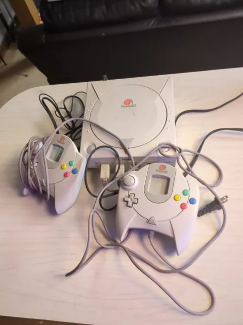 Sega Dreamcast Console With Games