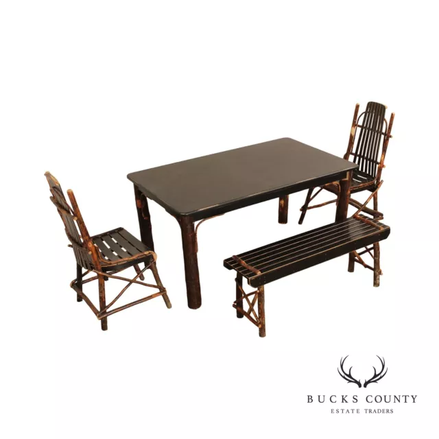 https://www.picclickimg.com/8McAAOSwPo1jkA2h/Adirondack-Style-Rustic-Wood-Four-Piece-Dining-Set.webp