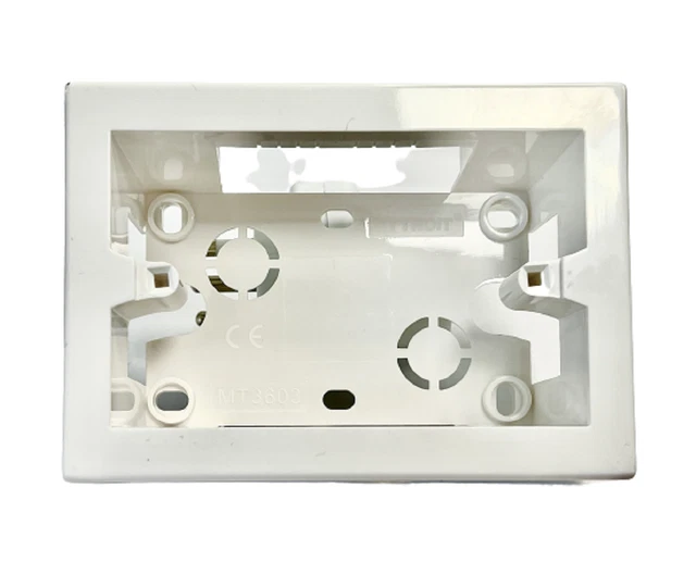 Scatola Esterna 503 Per Prese Elettriche - Bianco, 3 Moduli, Compatibile Con Tutte Le Serie Civili - Foto 3