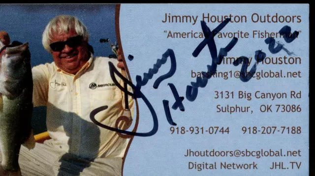 Jimmy Houston Signed FOR SALE! - PicClick